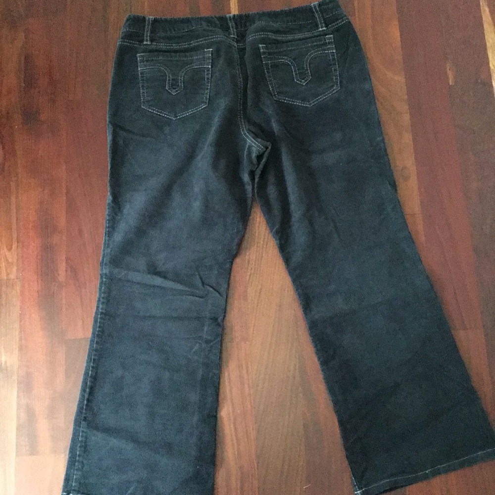 Ann Taylor Black Cords Slim 14